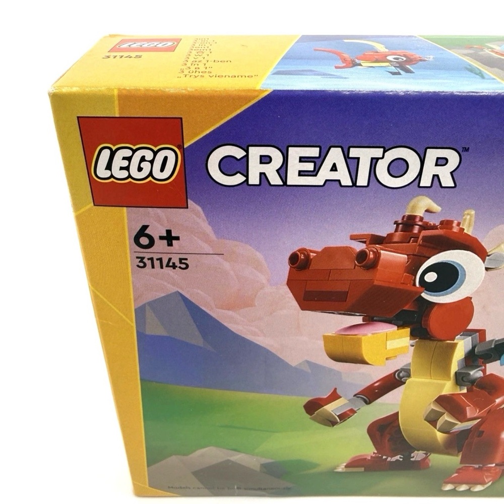 New LEGO Game Toy Kids 31145 Red Dragon 3 in 1 Creator - New in Box - Fantasy - Picture 2 of 8